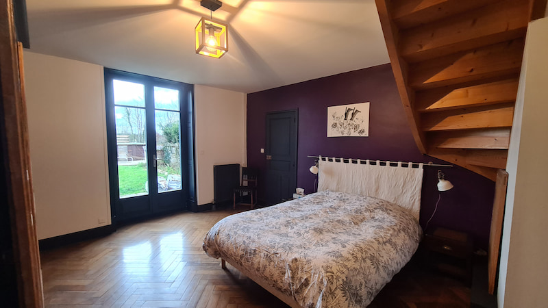 chambre nid Gîte Grenier du chene