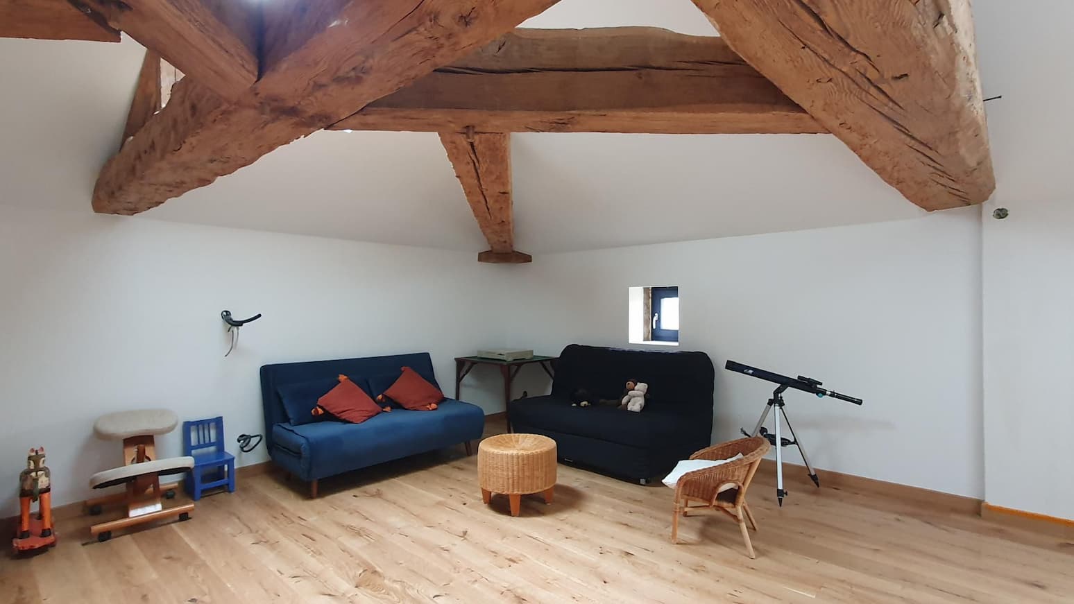 chambre nid Gîte Grenier du chene